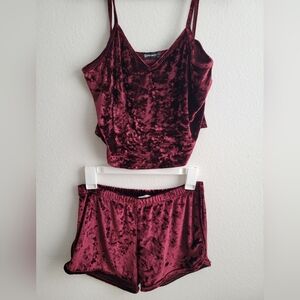 Matching tank top and short Sleepware set